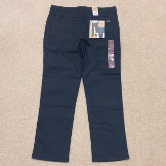 WOOLRICH Men's Straight Fit Stretch 5-Pocket BLACK Pants Size 34x30 - Picture 5 of 9